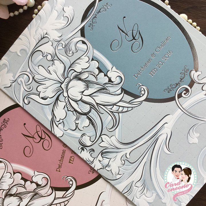 การ์ดแต่งงานวินเทจ