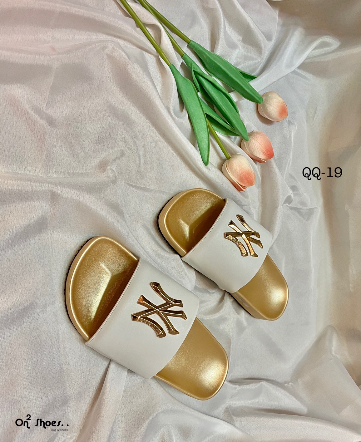 NY Sandals เข้าแล้วค่าาา💕พาสเทลที่รัก คอลใหม่ล่าสุด จากแบรนด์ New Yankees บอกเรยช้าอด น่ารักมากกกกกกก นิ่มมากกกกกก งานสวยน่าใส่มาก