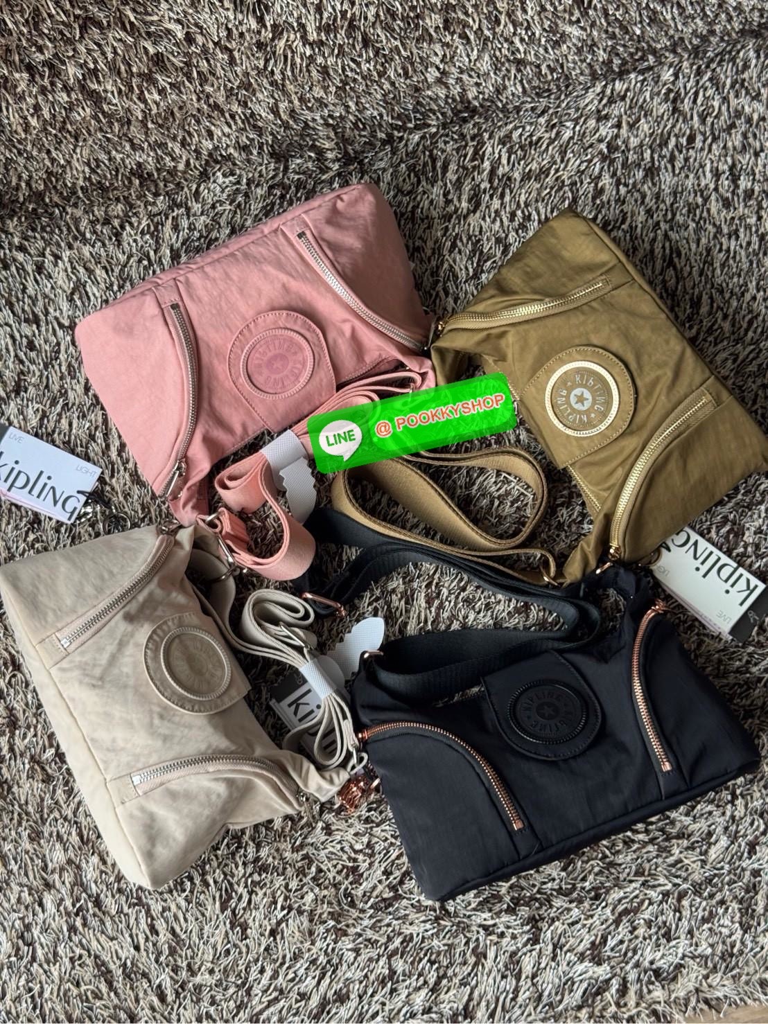 Kipling Syro Shoulder bag กระเป๋าในสไตล์มินิมอล แต่สามารถใส่สิ่งของได้ครบครัน มีทั้งช่องซิปภายในและนอก น้ำหนักเบา มีสายสะพายครอสบอดี้ได้