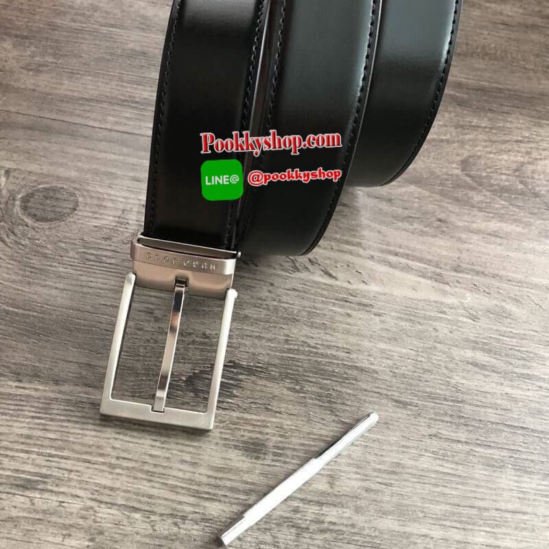 HUGO BOSS Belt and Buckle Set เซตสุดคุ้ม!! เข็มขัด + หัวเข็มขัด 2 ชิ้น จะมอบเป็นของขวัญหรือใช้เองก็แนะนำเลยค่าา