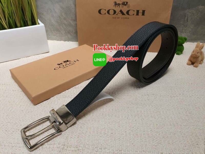 set เข็มขัด coach 2หัวเปลี่ยน สายหนังใส่แบบเจาะรูเข็มขัด สามารถเจาะเพิ่มได้ ด้านหลังสายปั๊มแบรนด์ รุ่นนี้มาพร้อมป้ายแท็กแบรนด์ หัวเข็มขัดใส่ได้ง่าย ถอดได้ไม่ยาก ซื้อเป็นของขวัญของฝาก ก้อหรูเริศไม่เบาค่า