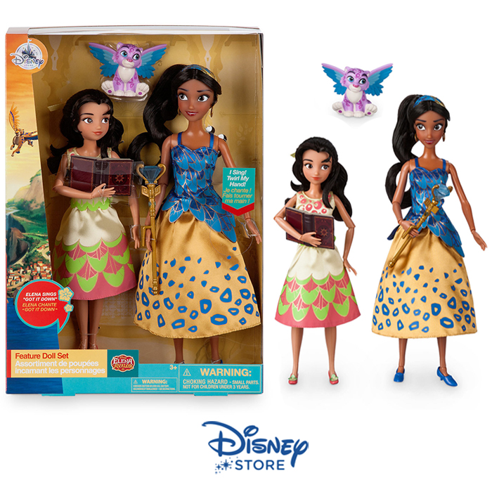 ฮ Elena of Avalor Deluxe Singing Doll Set - 11'' (with 10'' Isabel) ของแท้ นำเข้าจากอเมริกา