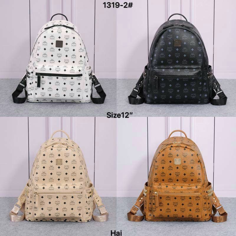 กระเป๋าเป้ MCM งานพรีเมี่ยม ปั้มครบ พร้อมถุงผ้า