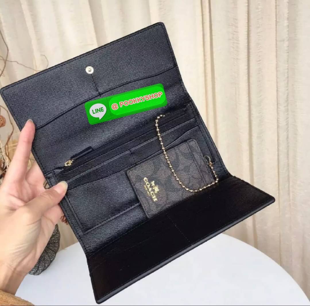 Coach TRIFOLD WALLET IN SIGNATURE (COACH F53763)