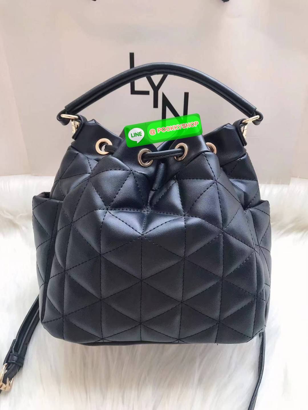 กระเป๋า Lyn สะพายข้าง ทรงขนมจีบ คอลเลคชั่นใหม่ งานแท้Outlet