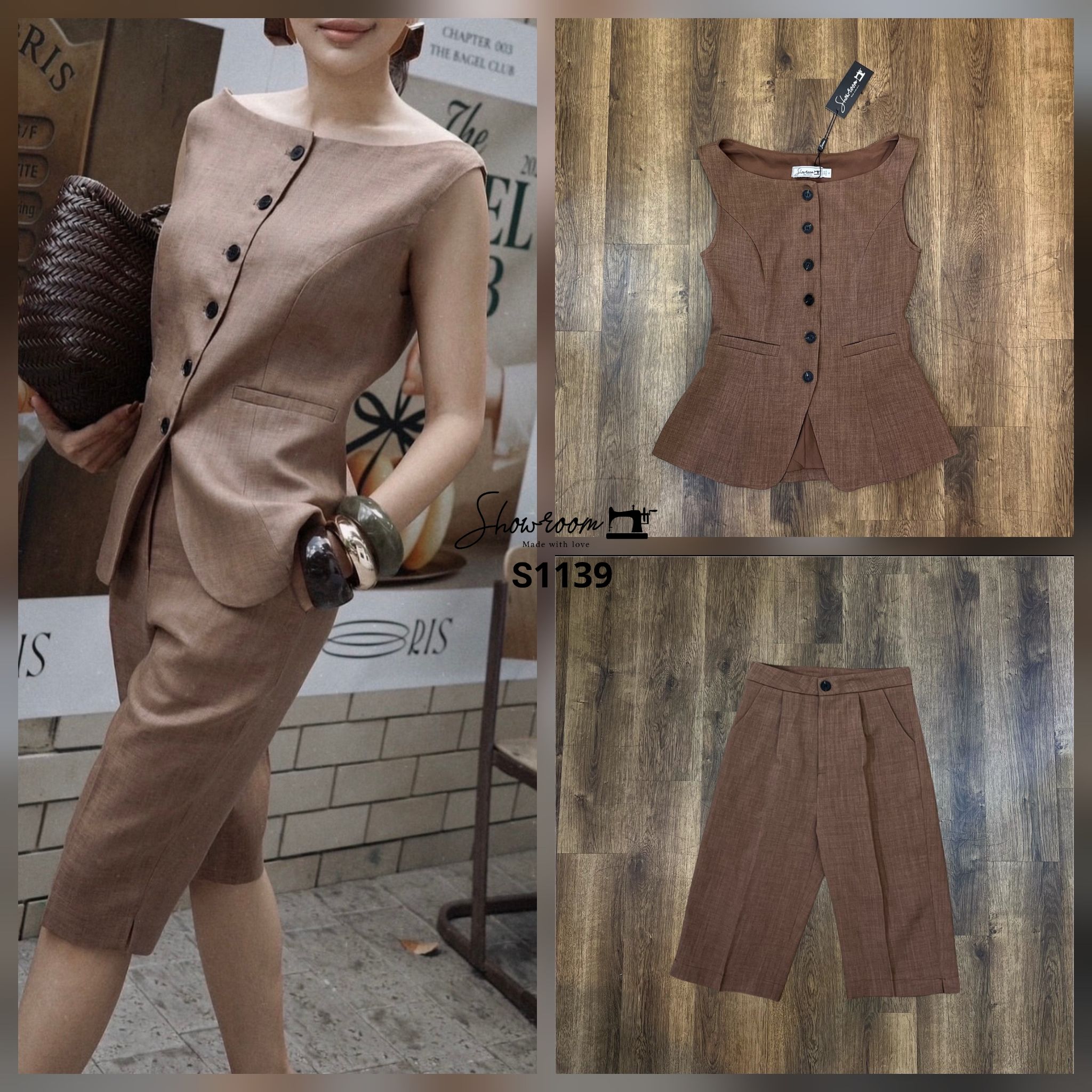 ชุดเซทแฟชั่น เซ็ตนี่คือดีย์ เป็นเซ็ตติดแกรมที่ต้องมีติดตู้นะจ๊ะ