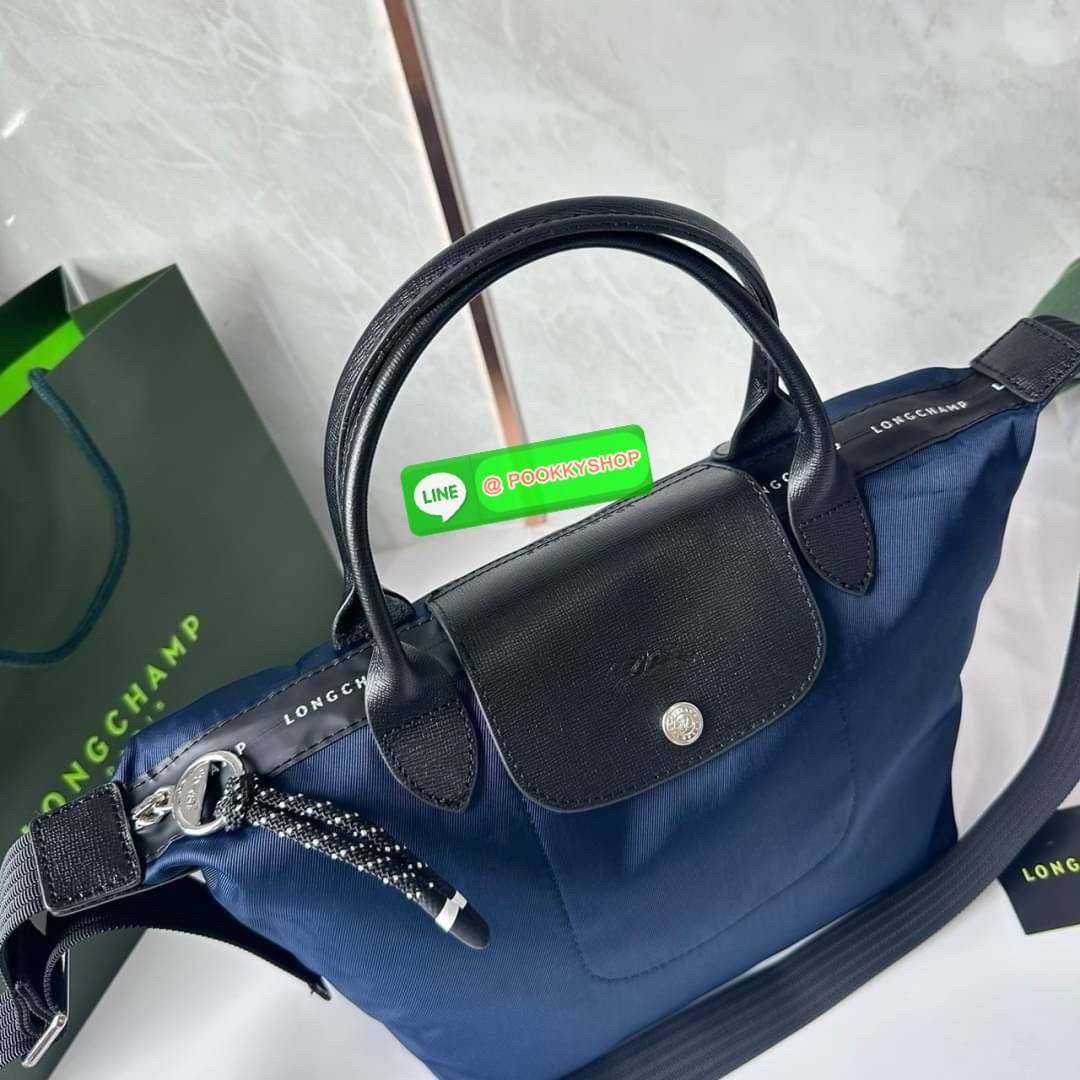 LONGCHAMP LE PLIAGE ENERGY MEDIUM HANDBAG 🔖กระเป๋าสะพายไหล่/ถือ คอลเลคชั่นใหม่สไตล์เรียบหรู ขนาดกลางจุของได้เยอะ
