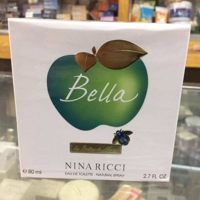 น้ำหอม Nina Ricci Bella EDT แอปเปิ้ลเขียวใส 80ml (มีกล่อง)