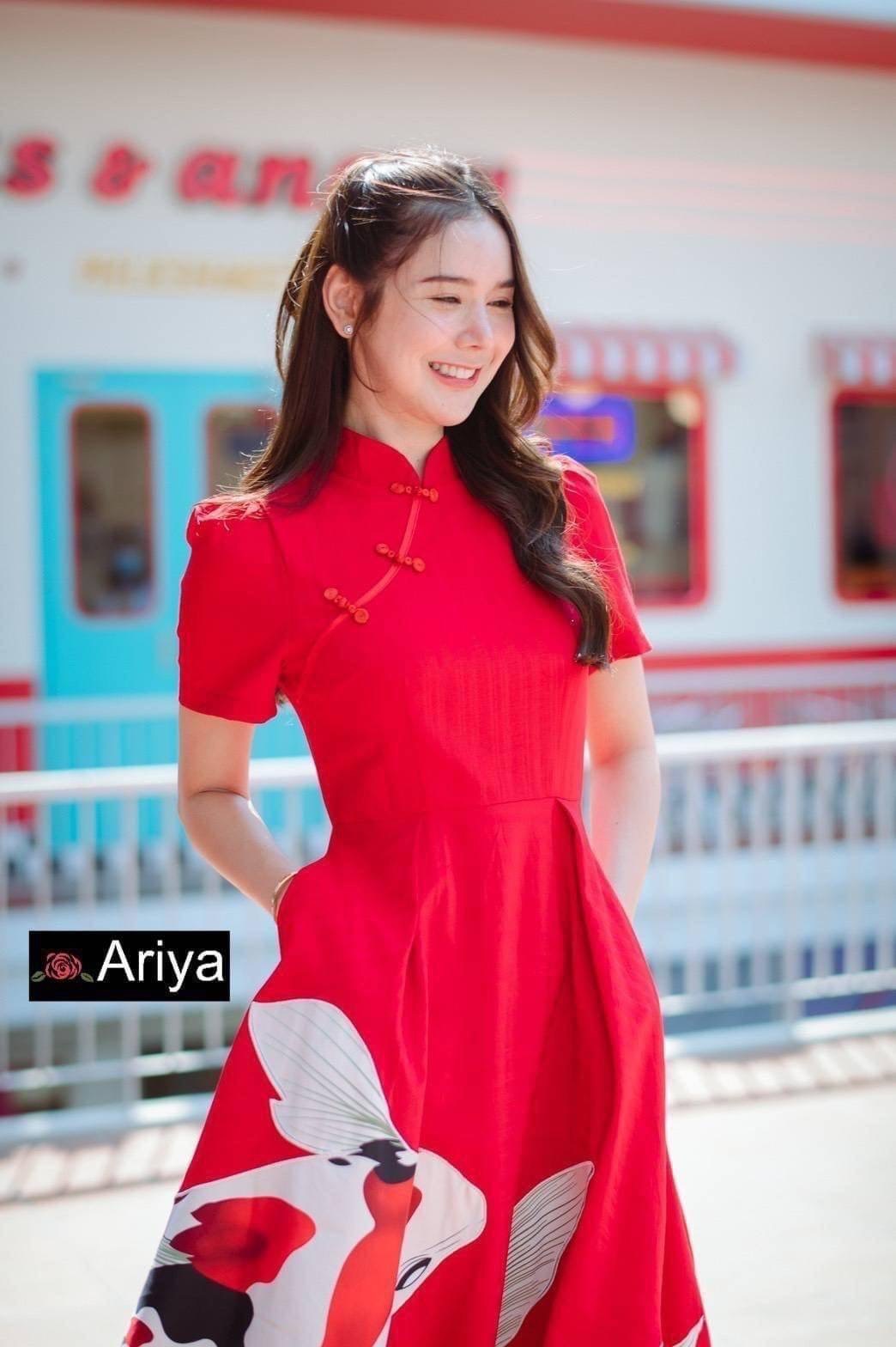 ชุดเดรสกี้เพ้า ปลาคราฟ งานสกรีนด้านหน้าและด้านหลัง สวย มากแม่ใส่สบายใส่ทำงาน ความสวยเป๊ะจัดเลย ใส่เที่ยว. งานหรูดูแพง เเพทเทิ้ลเราสวยยย เข้ารูป ทรงปังกว่า งานเป็ะกว่า คอนเฟริมค่า ผ้าดีงาม