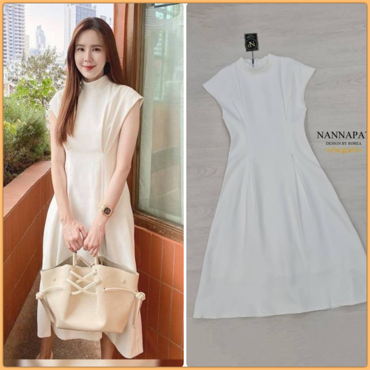 Dress เรียบหรู ดูดีมีราคา ใส่ได้ทุกโอกาสเลยคะ ผ้านุ่มมากๆ ใส่สบาย มีซับในอย่างดี งานซิปหลัง จับจีบเอว ตัวกระโปรงพริ้วสวย มีติดตู้ใว้ได้หยิบมาใส่บ่อยแน่นอนคะ