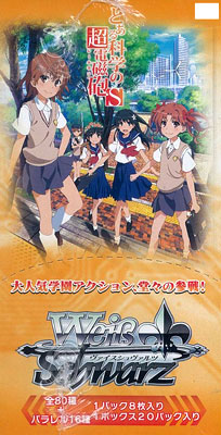 Weiss Schwarz Booster Box - Toaru Kagaku no Railgun S
