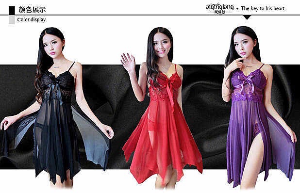 สายเดี่ยว เซ็กซี่ สีแดงไวน์ แหวกขา สีด้าน สวย เก๋ เซ็กซี่ แบบมีระดับมากๆคะ เนื้อผ้าดีมาก มีน้ำหนัก ทิ้งตัว +G string เข้าชุดคะ