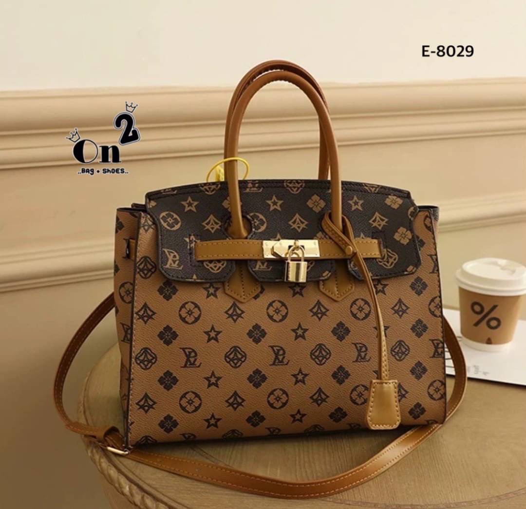 New arrivals กระเป๋าสะพายมาใหม่ ทรง Birkin งานสไตล์แบรนด์ เปิดหน้าอะไหล่ทอง สายสะพายยาวแบบครอสบอดี้