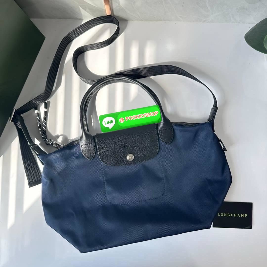 LONGCHAMP LE PLIAGE ENERGY MEDIUM HANDBAG 🔖กระเป๋าสะพายไหล่/ถือ คอลเลคชั่นใหม่สไตล์เรียบหรู ขนาดกลางจุของได้เยอะ