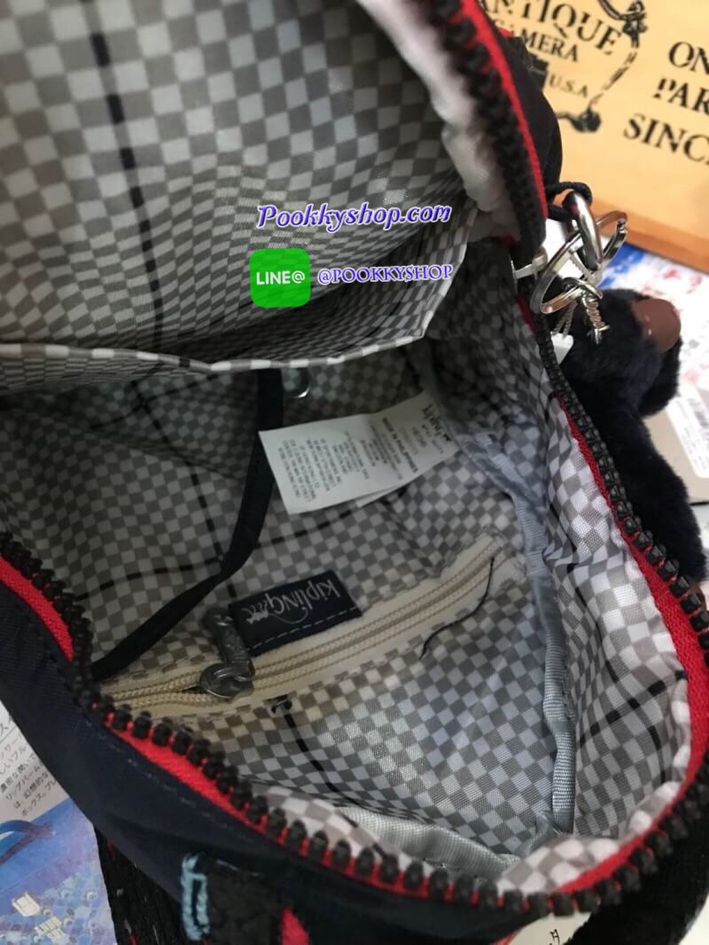 kipling alber solid Convertible mini backpack (HD7349) กระเป๋าเป้ขนาดมินิ สไตล์3in1 ที่สามารถถือ/สะพายข้างหรือเป็นเป้ก็ได้ มีช่องซิปใช้งาน2ช่อง ภายในแบ่งเป็นช่องเล็กใส่ของจุกจิก ด้านหน้าเพิ่มช่องเล็กเปิดปิดด้วยกระดุมแม่เหล็ก มาพร้อมพวงกุญแจลิงขนปุกปุยและส