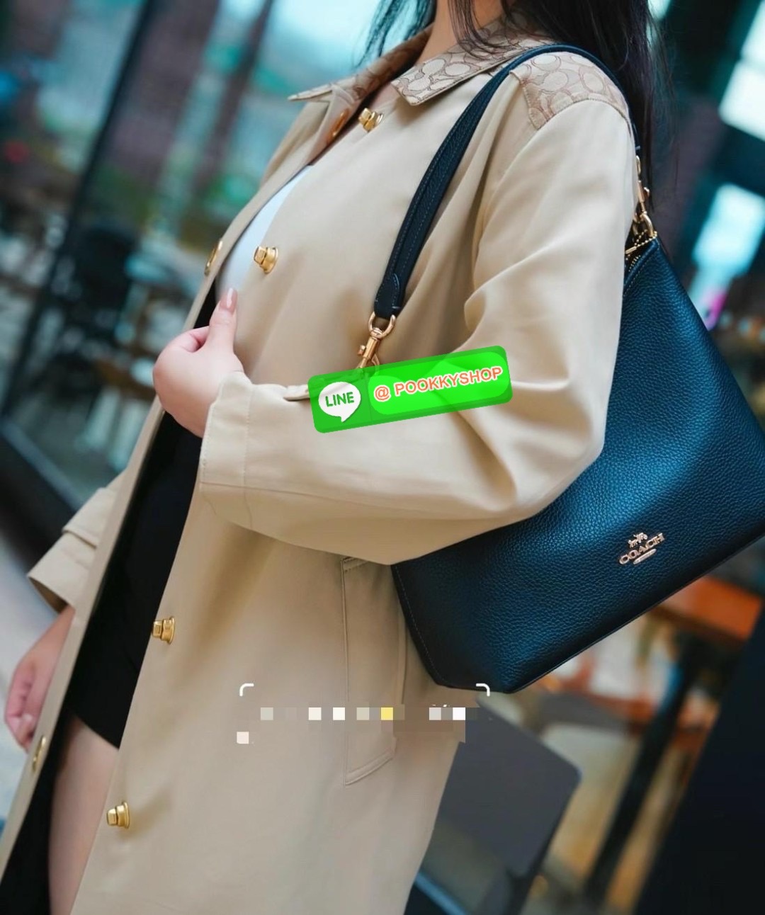 Coach Laurel Shoulder Bag Black CR148 🔖กระเป๋าสะพายข้าง/ไหล่ ทรง hobo สวยทันสมัยไม่มีเอาท์ 🔖วัสดุ : pebble leather 🔖เปิด - ปิด แบบซิปบน ภายในช่องโล่งกว้าง มีช่องรับแยกสองช่องมีซิปหนึ่งช่อง จุของได้เยอะ