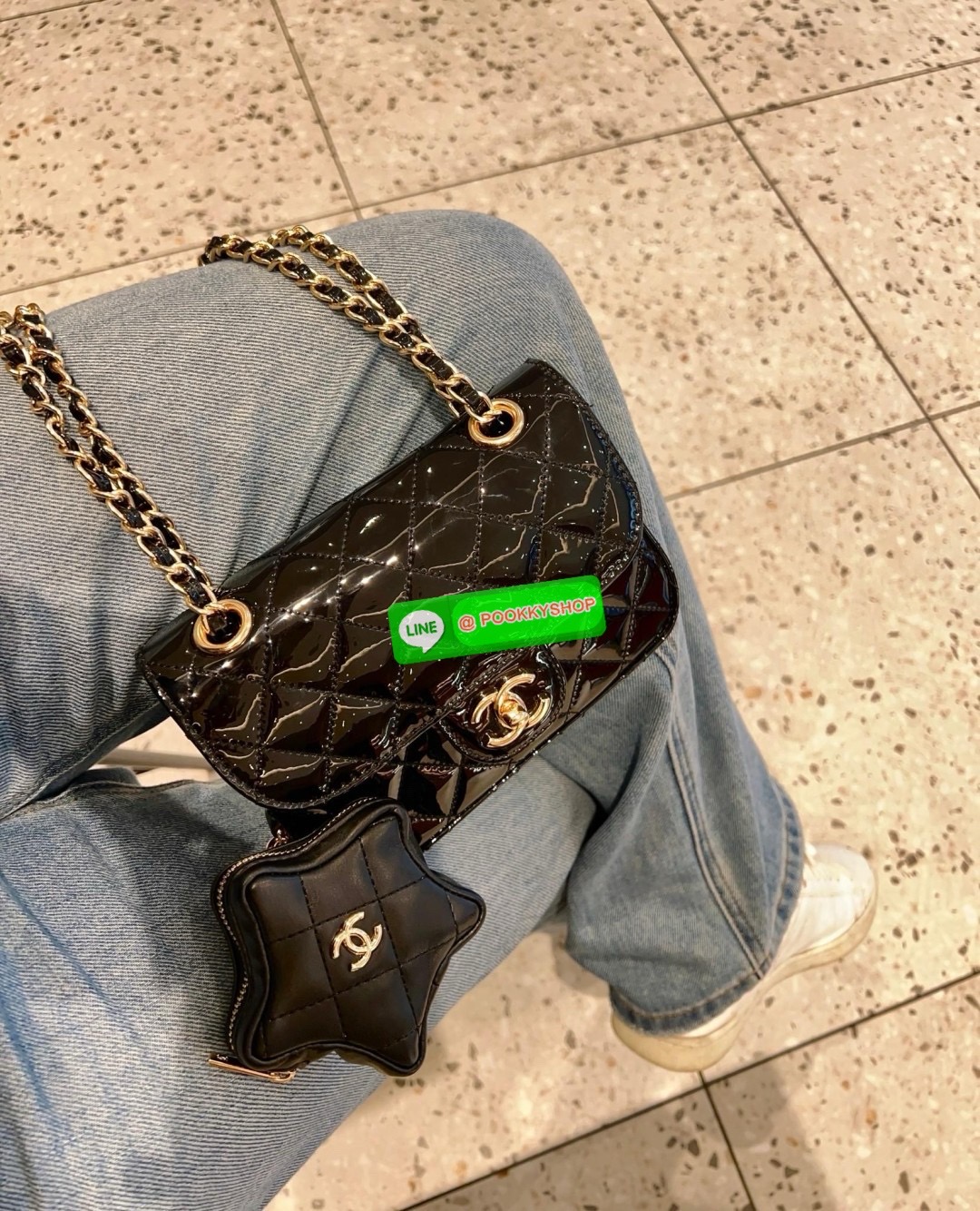 NEW ARRIVAL! สุดหรู สุดคลาสสิค ยอมใจใก้กับความสวยของน้องงค่าา ✈️สะพายต่างประเทศไปชิลๆเลยค่าา CHANEL VIP MAKE UP WITH BAG STARS