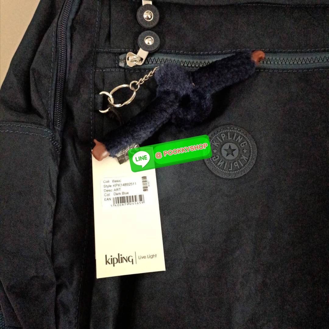 KIPLING Micah BACKPACK กระเป๋าเป้สะพายหลังขนาดใหญ่ จุของได้เยอะมาก Collection ใหม่ล่าสุดจาก KIPLING วัสดุ Nylon+polyester สามารถเป็นได้ทั้งกระเป๋าไปเรียน หรือ ท่องเที่ยวได้