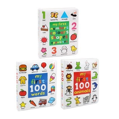 หนังสือบอร์ดบุ๊ค My First หนังสือภาพคำศัพท์ภาษาอังกฤษน่ารู้สำหรับเด็ก