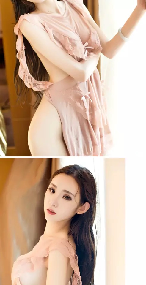 ชุดนอนซีทรู ชุดเมทสาว ซีทรูสีนูทเนื้อ เนื้อผ้าทิ้งตัว สวยหรูมากคะ