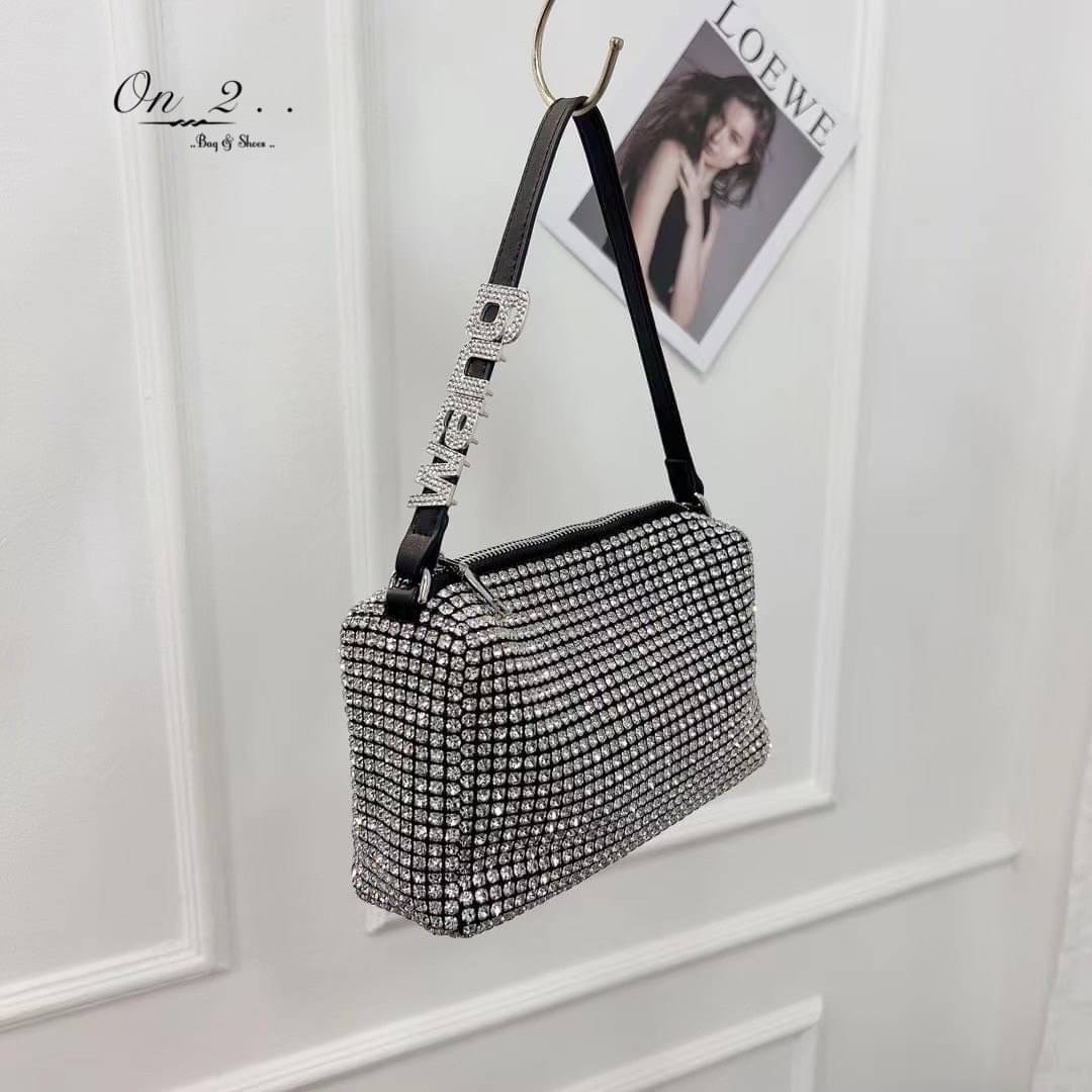 🔥💯 New Arrival 💯🔥 Crystal “WANG” with Crossbody Bag