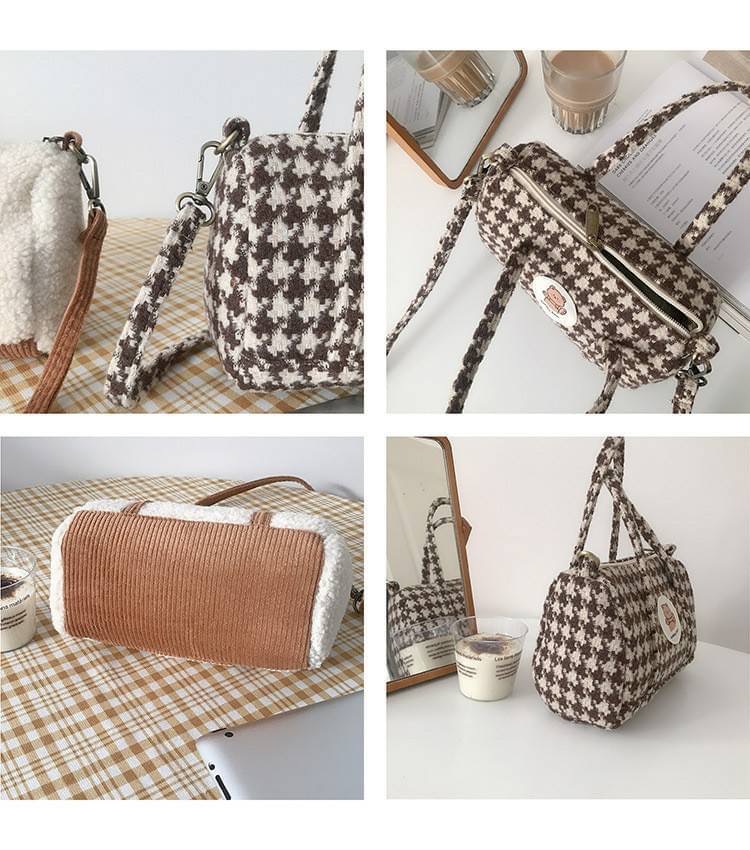 รุ่นใหม่ พร้อมส่ง!!!!!! Bakery Bear bottle bag กระเป๋าถือน่ารักขนฟู มาพร้อมสายสะพายยาวที่ถอดออกได้ ใช้งานได้ตามชอบ