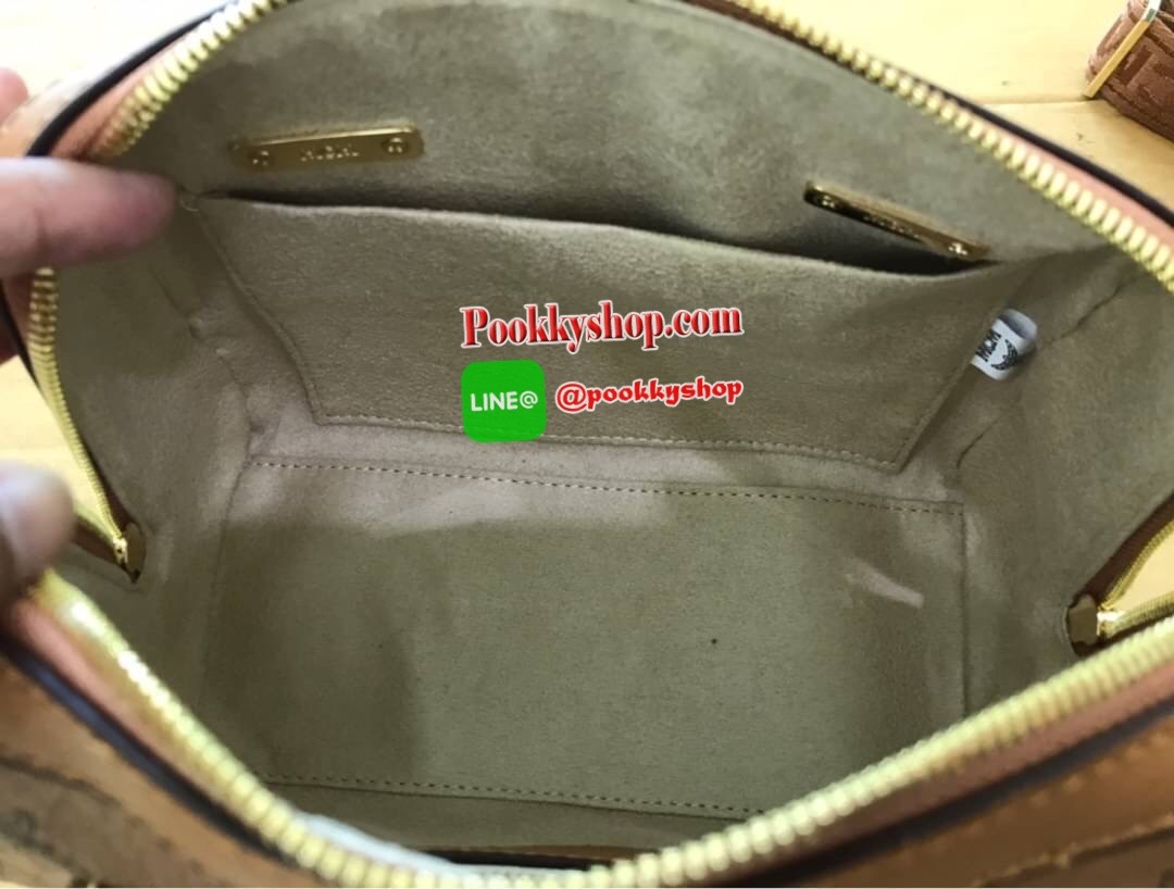 กระเป๋าทรงหมอนMCM หนังแกะแท้ทั้งใบค่ะ