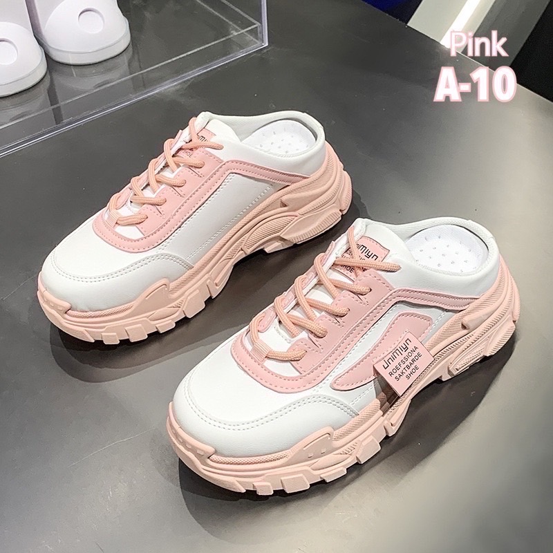 พร้อมส่งคะ รองเท้าผ้าใบเปิดส้น สไตล์เกาหลีมาใหม่ สวยยืน1 🥇มาแล้วจ้า ทรงสวยอย่างดี งานเกร๋เรียบหรูดูแพง ตัวนี้ห้ามพลาด ใส่สบายจะแมตช์กับกางเกง👖หรือกระโปรง👗ก็ได้ค่ะ แม่ค้าคอนเฟริม ห้ามพลาดเลยจ้าตัวนี้แนะนำ อย่าช้ารีบเลย