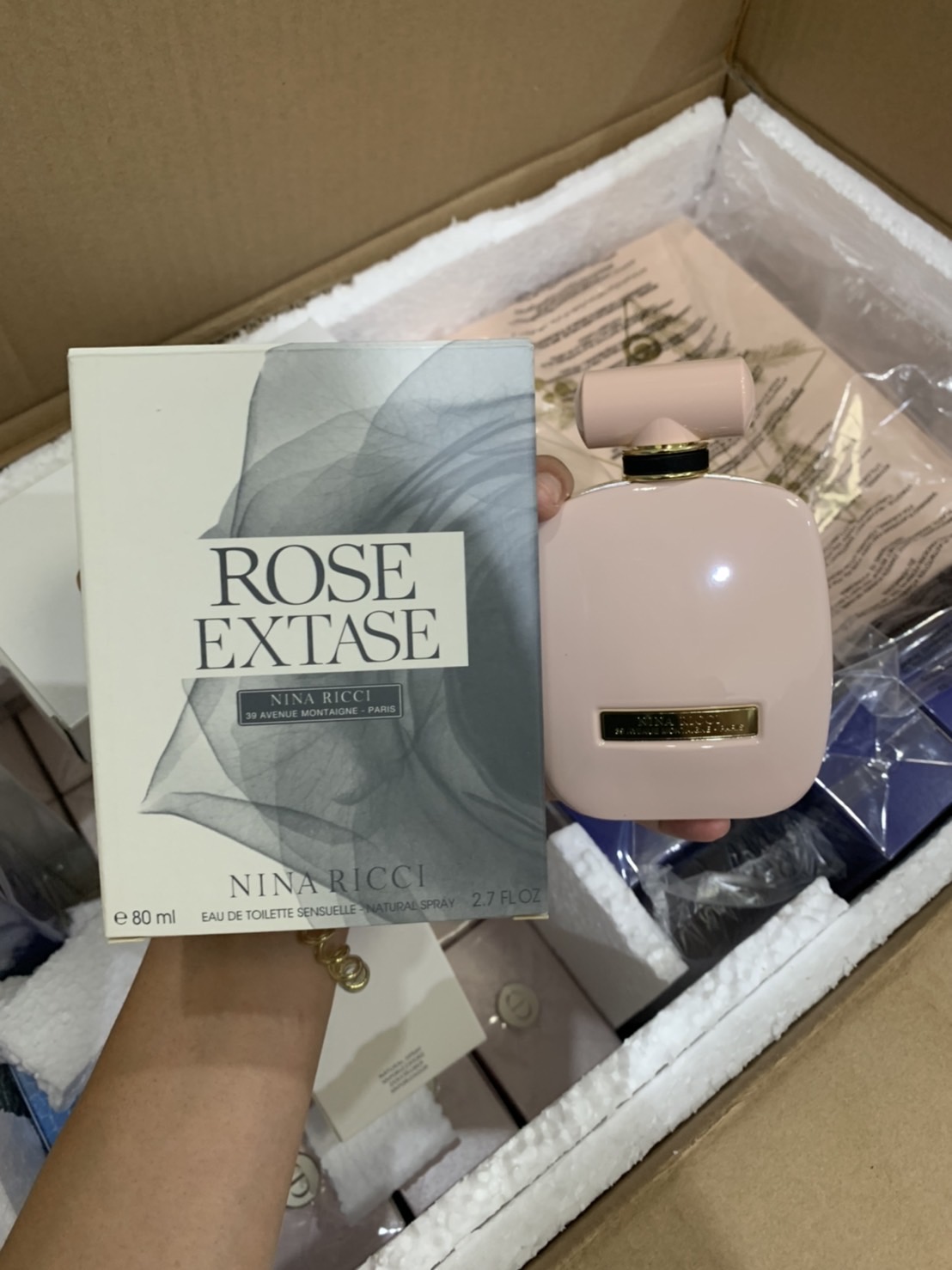 น้ำหอม Nina Ricci Rose Extase EDT 80ml