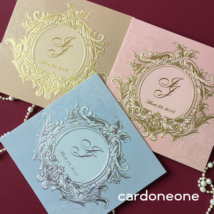 การ์ดแต่งงานพรีเมี่ยม วินเทจ