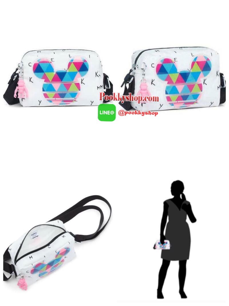 Kipling BRight Disney's Minnie Mouse And Mickey Mouse รุ่นใหม่ชนช้อป!!มาให้เลือกถึง3แบบ3สไตล์ น้ำหนักเบา วัสดุ100% Polyamide มีเหล่าบรรดามิคกี้และมินนี่ที่มาวาดลวดลายลงบนกระเป๋าให้ดูมีสีสัน ที่มีเอกลักษณ์เฉพาะตัว และยังเป็นรุ่นลิมิเต็ดเอดิชั่นฉลองครบ