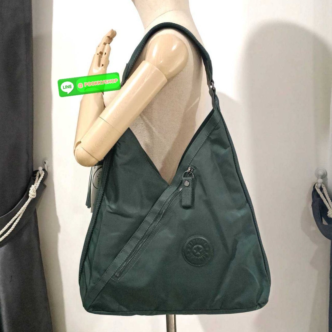 Kipling Olina Shoulder bag Collection Paka กระเป๋าถือหรือสะพาย วัสดุ Polyester100% อะไหล่สี Rose gold