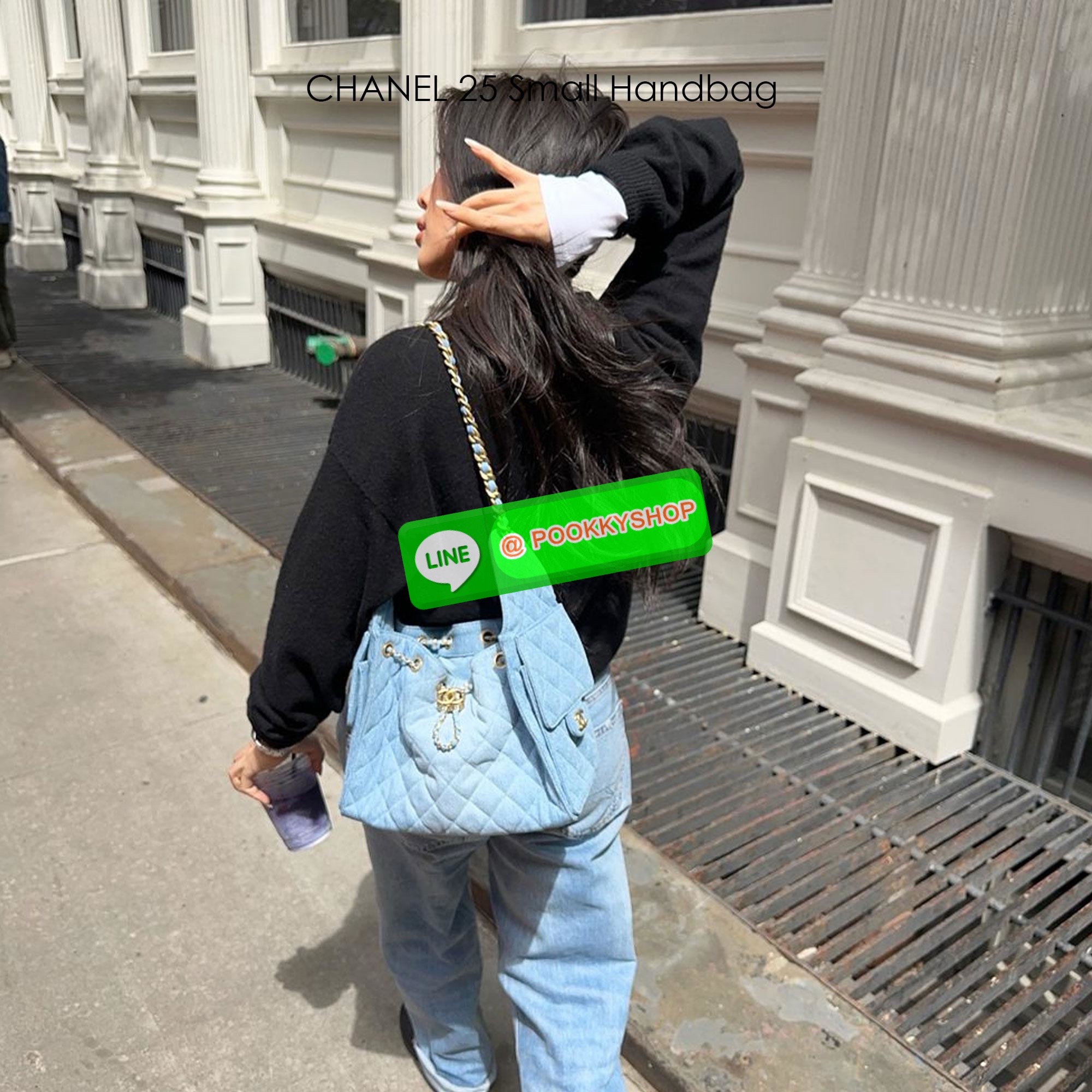 🕊️ พร้อมส่ง | CHANEL 25 Small Handbag กระเป๋าสะพายทรงโฮโบ คอลใหม่ล่าสุด ต้อนรับฤดูกาล SPRING-SUMMER 2025 รูปทรงใช้งานได้จริง จุของได้ ถือเก๋ๆ เอวี่เดย์ลุค บอกเลยว่าดีไซน์เก๋มาก สาวๆ เตรียมพุ่งตัวก่อนใครได้เลย ราคาสุดคุ้มที่นี่ที่เดียวค่า