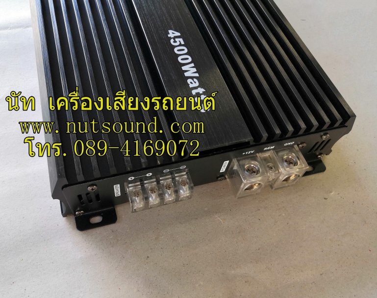 เพาเวอร์แอมป์รถยนต์ คลาสดี โม 4500 W LV-888.3D เพาเวอร์แอมป์ CLASS D ขับซับ
