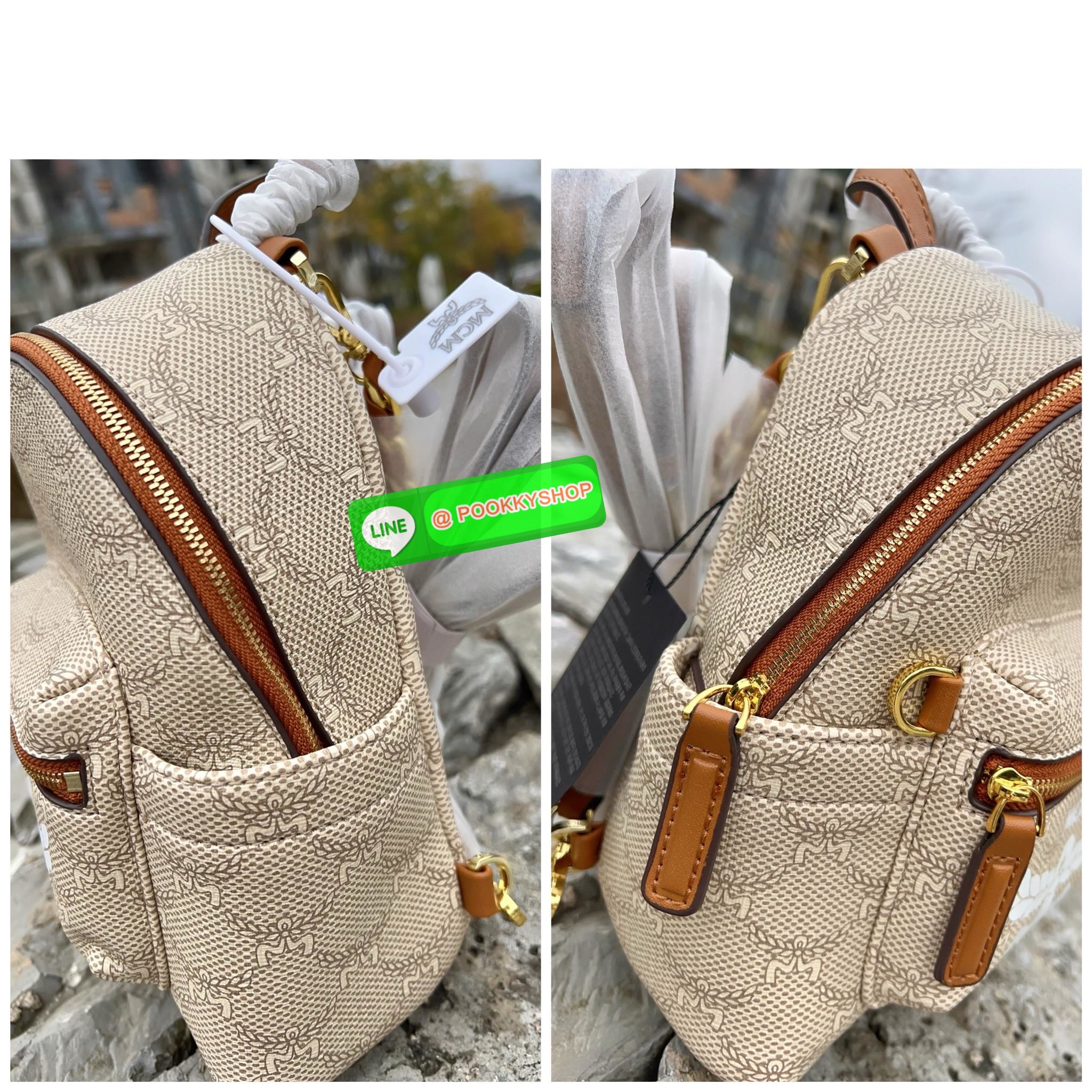 📸NEW NEW NEW!🎉🎉 เข้าแล้วสาวๆท่านใดรออยู่ จัดได้เลยค่าา อย่ารอช้าก่อนหมด! LAURETOS MCM STARK BACKPACK 📣พร้อมส่ง! บอกก่อนเลยน้องน่ารัก น่าใช้มากๆ พกพาติดตัวได้ตลอดเลยจริงๆค่า ใครมีแพลนเที่ยว ตปท.หน้าหนาวนี้จัดไปเลยค่าา สวยฉ่ำ