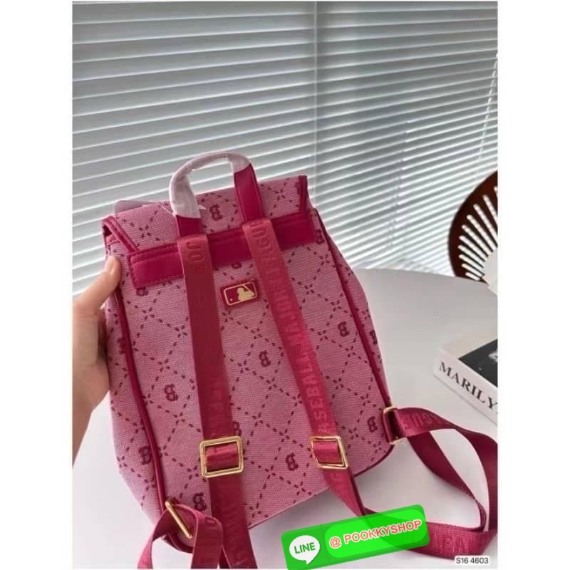 กระเป๋าเป้ NY MLB สะพายข้าง ผ้าแคนวาส สายสปอร์ตปรับระดับได้