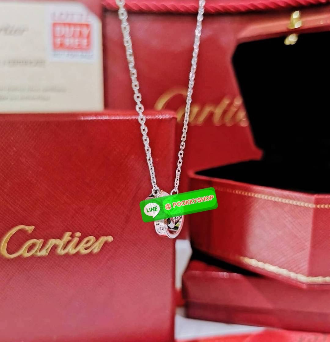 ✴️BEST GIFT IDEAS! ไอเท็มหายาก! ห้ามพลาดค่ะ!✴️ “CARTIER” LOVE NECKLACE VIP GIFT WITH PURCHASE ORIGINAL PACKAGE (GWP) ของกำนัลสุดเลอค่าจากการแลกคะแนนสะสมสำหรับ CARTIER VIP Membership Exchage Rewards ไอเท็มชวนสะสมดีไซน์คลาสสิคสวยเลอค่าไอเท็มแบ