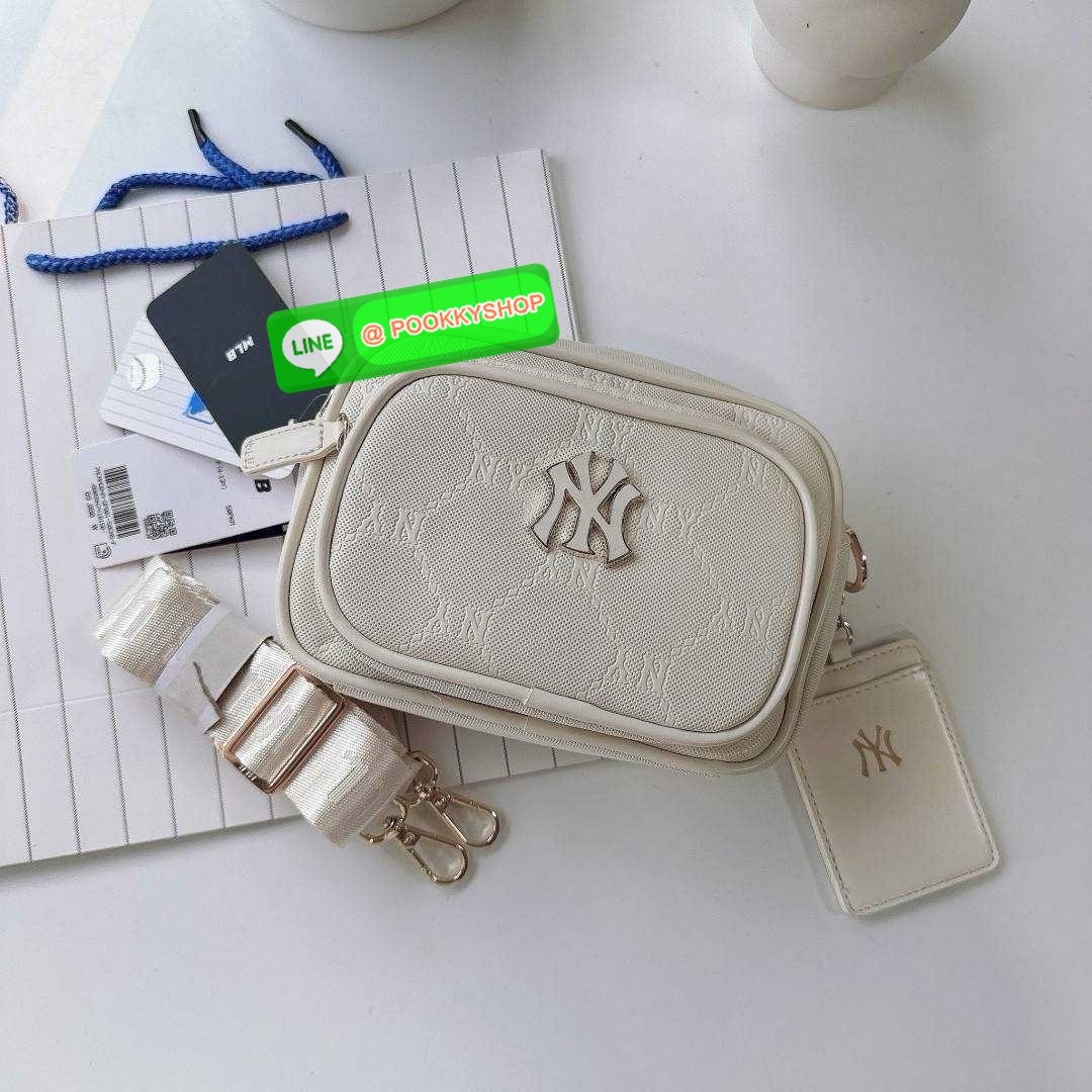กระเป๋าNY สะพายข้าง ใส่โทรศัพท์ได้ทุกรุ่น แถมที่ใส่บัตร สายสปอร์ตปรับระดับได้