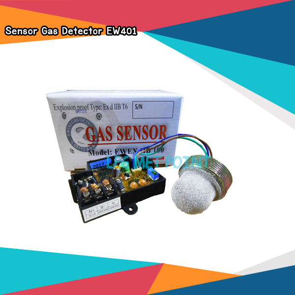 Sensor Gas Leak Detector EW401 แผงวงจรเซ็นเซอร์ส่วนตรวจจับแก๊สรั่ว