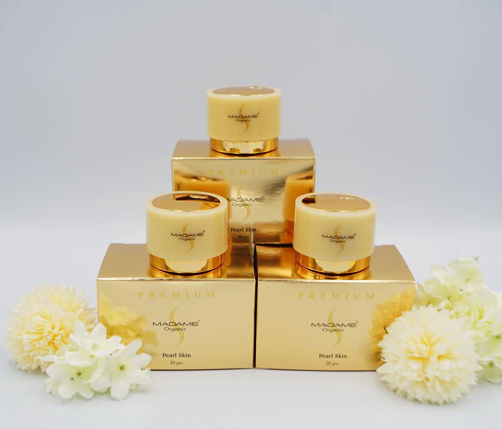 ครีมเพิร์ลสกิน (ปรับสภาพไข่มุก) 20 กรัม มาดาม ออร์แกนิก