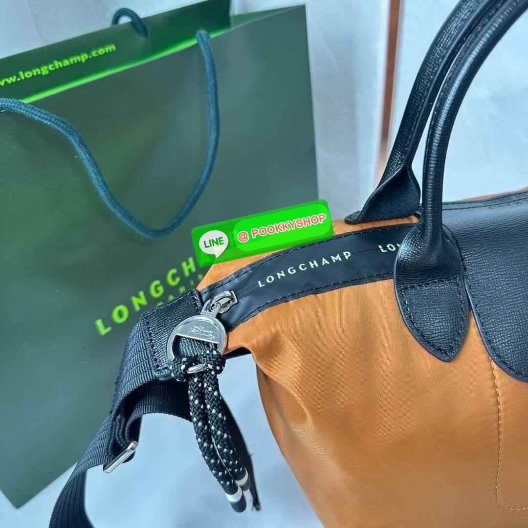 LONGCHAMP LE PLIAGE ENERGY MEDIUM HANDBAG 🔖กระเป๋าสะพายไหล่/ถือ คอลเลคชั่นใหม่สไตล์เรียบหรู ขนาดกลางจุของได้เยอะ