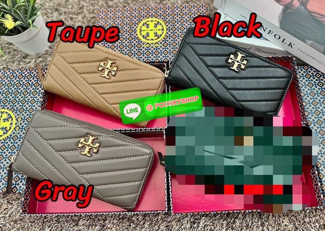 TORY BURCH KIRA CHEVRON ZIP CONTINENTAL WALLET 🌟พร้อมส่ง รุ่นที่สาวๆต้องมีติดมือสักใบค่ะ ✔️กระเป๋าสตางค์ใบยาว หนังแกะนิ่มมือ ยืดหยุ่นดีมากๆค่ะ ✔️อะไหล่ทองสีสวยมากๆ ภายในมีช่องใส่ธนบัตร2ช่องกว้าง มีช่องเสียบบัตรได้ถึง8ช่อง พร้อมช่องซิ