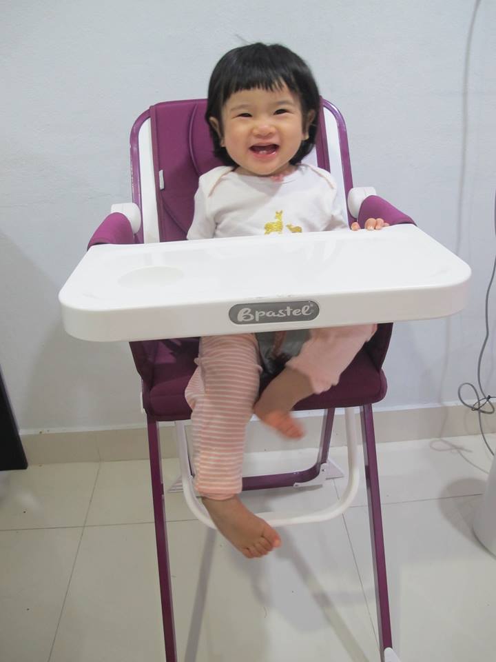 Bpastel DG70 เก้าอี้กินข้าวเด็กทรงสูงเเบบพกพา Oxford Fabric portable baby dining chair รับน้ำหนักได้ 70 kg
