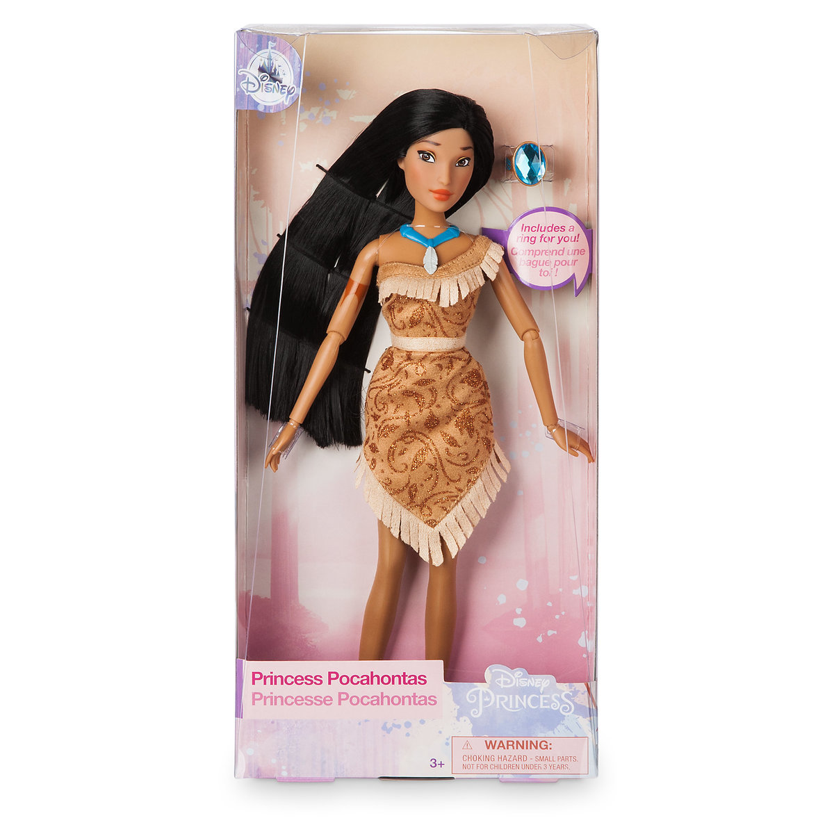 ฮ Pocahontas Classic Doll with Ring - 12'' ของแท้ นำเข้าจากอเมริกา