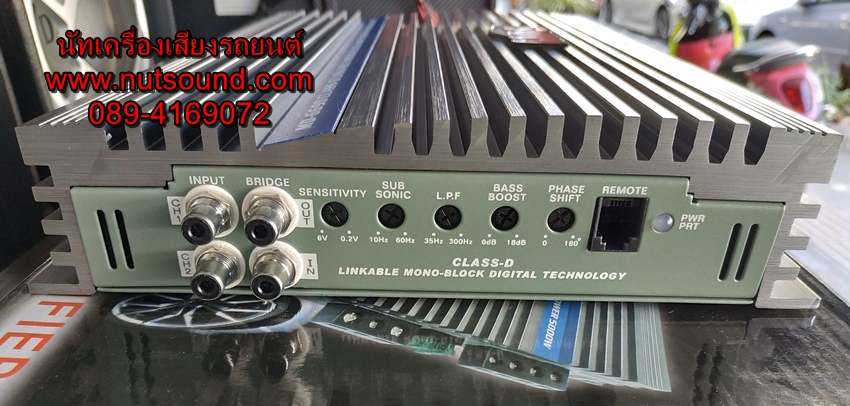 เพาเวอร์แอมป์รถยนต์ คลาสดี 5000 W ยี้ห้อ MDS