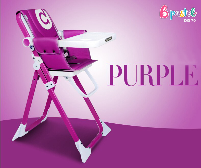 Bpastel DG70 เก้าอี้กินข้าวเด็กทรงสูงเเบบพกพา Oxford Fabric portable baby dining chair รับน้ำหนักได้ 70 kg