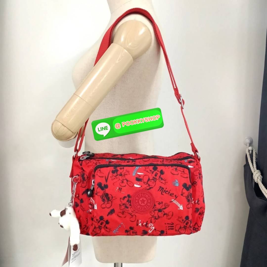 KIPLING RETH CROSSBODY BAG ซับในตาราง วัสดุ Nylon +polyester กระเป๋าสะพายข้างหรือ สะพาย Crossbody ได้ ช่องหน้าเปิด-ปิด ด้วยซิป พร้อมช่องแยกบ่อยด้านข้าง ช่องหลัก 2 ช่อง ด้านในโล่งกว้าง สามารถจุสัมภาระได้เยอะ พร้อมช่องซิปหลัง สายสะพายปรับระดับสั้น-ยาว ได้ f