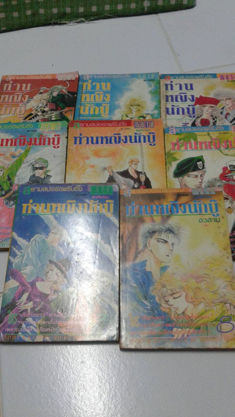 ท่านหญิงนักบู๊ เล่ม 1-8 จบ
