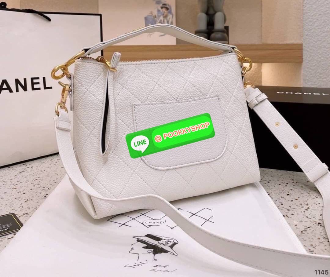 CHANEL Black Leather Soft and Chain Flap Bag