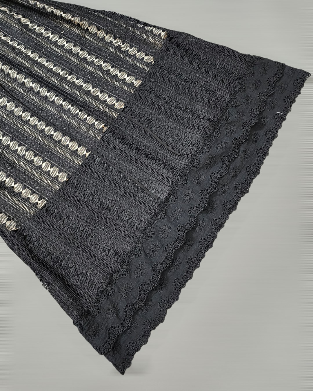 เดรสแฟชั่น เดรสเสื้อคอปกแขนระบาย กระโปรงทรงเอ แพทเทิร์นตัวหลวมใส่สบาย